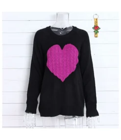 Fashion Heart Sweater Wholesale Crew Neck Loose Long Sleeve Women Tops SSWN560513 -Women Clothing Sales Store 59e7ca69 acc5 425e a798 30395fb06162 73717a18210d8206d1f6387b808a9b9d