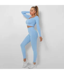 Seamless Thread Multi-Angle Stitching Long-Sleeved Sports Fitness Suit Wholesale Women Clothing SOV463942 -Women Clothing Sales Store 5afc9a88 3fee 45b2 8918 72f67484416c ce5c0a09a1631b68a8bdcc580d8aed99