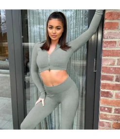 Seamless Yoga Workout Wholesale Activewears Long-Sleeved & Pants Sets SO230158 -Women Clothing Sales Store 65dcc784 5600 41d8 9bba e37ec7f23d20 01689296018EF49C82DFCFE7919E212C