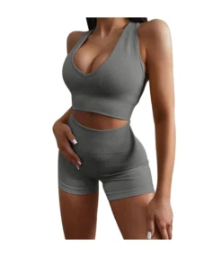 Plain Seamless Bras & Shorts Womens 2 Piece Sets Fitness Yoga Gym Suits Activewear Wholesale Workout Clothes SO531365 -Women Clothing Sales Store 65fa8ad3 a2cb 4b86 b85c c33002b8cb5d 35EC1BD9F1F3F38021CC606DF4A17757