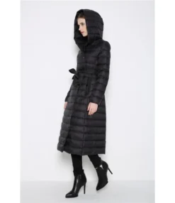 Fashion Lightweight Hooded Down Jacket With Belt Double Breasted Long Sleeves Solid Color Slim Women Wholesale Coats SOU60180 -Women Clothing Sales Store 6f68d48b 4956 4232 8c10 5eed06f58a05 f8ef8bfbdae24517752ee34bbe1772cf