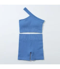 Fashion Womens 2pcs Yoga Seamless Athletic Suits Slanted Shoulder Sport Bra & Shorts Activewear Wholesale Workout Clothes SON534196 16 Fashion Womens 2pcs Yoga Seamless Athletic Suits Slanted Shoulder Sport Bra & Shorts Activewear Wholesale Workout Clothes SON534196 -Women Clothing Sales Store 7155598e 76d2 4f98 a51b 9f26fe4c18b6 d652ae42f24ef5ba153e95a097562bd2