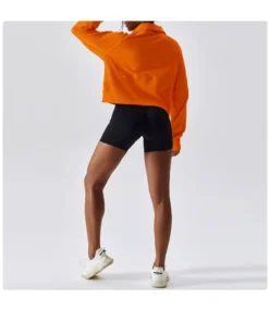 Long-Sleeved Pullover Half Zipper Turtleneck Sports Loose Sweatshirt Wholesale Women Top STV464022 -Women Clothing Sales Store 71b9a669 ca07 4515 9267 bf1e82429d1e 6fe3e2611f4a95149f1f48d84b442e5b