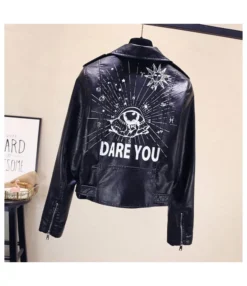 Punk Style Lapel PU Epaulette Belt Printing Motorcycle Short Wholesale Coats & Jackets SOU081849 -Women Clothing Sales Store 7842dbd4 8e52 446c b279 24fdb68e40a8 FE8DD1FAC4C9E4C411A65E7DE77AEEA8