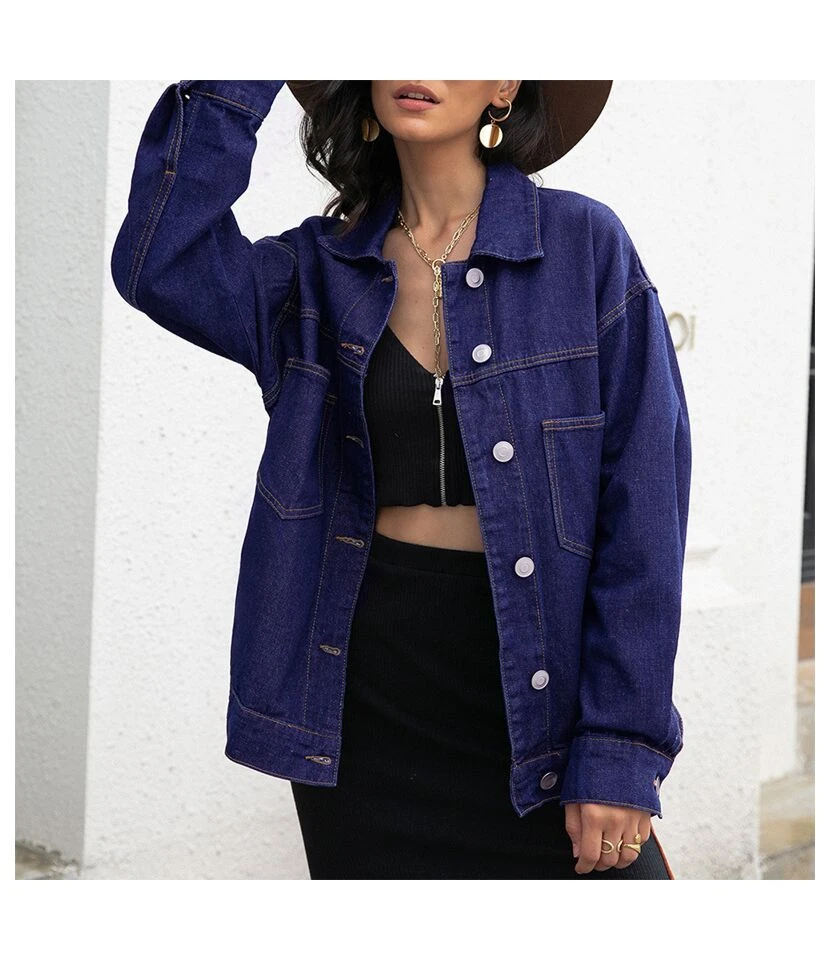Fashion Women Clothing Casual Wholesale Coats & Jackets Denim SOU181519 1 Fashion Women Clothing Casual Wholesale Coats & Jackets Denim SOU181519
