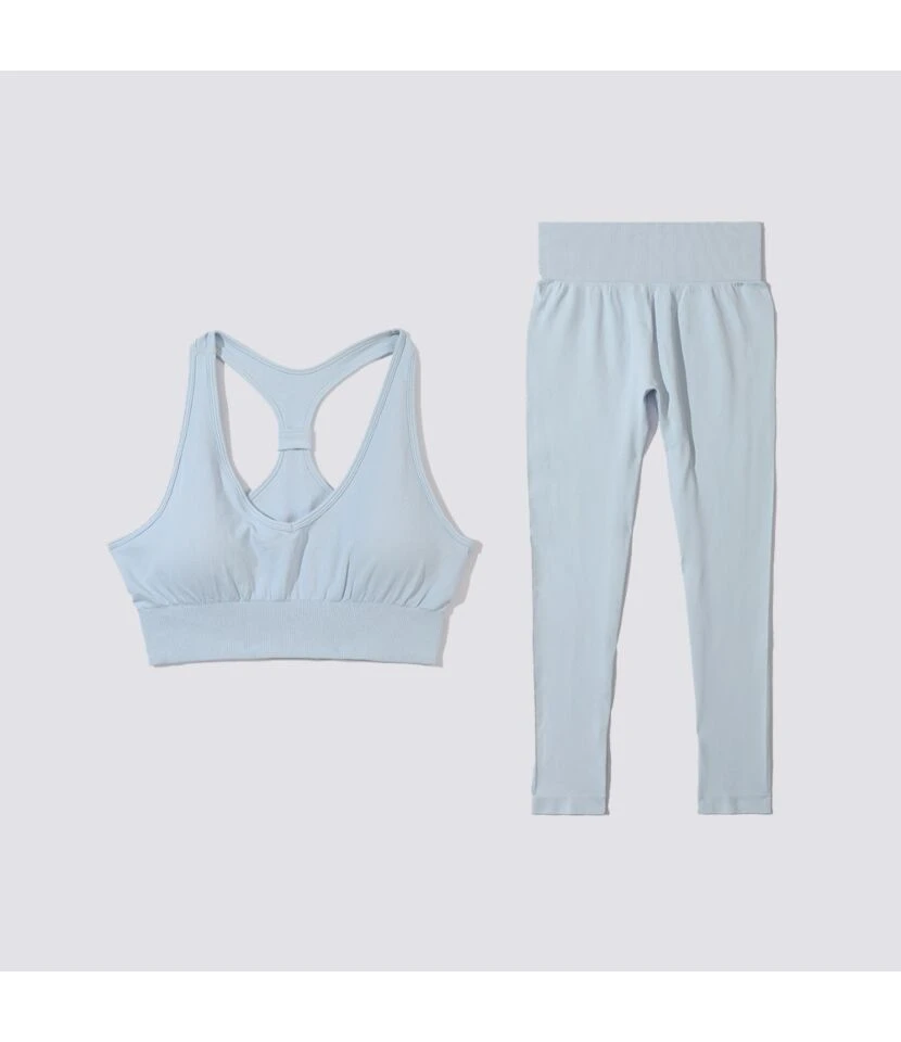 Womens 2pcs Seamless Athletic Yoga Suits Sport Bra & Leggings Activewear Wholesale Workout Clothes SON534195 5 Womens 2pcs Seamless Athletic Yoga Suits Sport Bra & Leggings Activewear Wholesale Workout Clothes SON534195 - Image 5