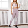 Outdoor Activewear Suits Tight Yoga Leggings 2 Piece Set SO170049