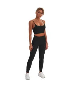 Wholesale Activewear Fitness Clothes Yoga Seamless Leggings & Crop Top SO230078