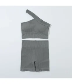 Fashion Womens 2pcs Yoga Seamless Athletic Suits Slanted Shoulder Sport Bra & Shorts Activewear Wholesale Workout Clothes SON534196 15 Fashion Womens 2pcs Yoga Seamless Athletic Suits Slanted Shoulder Sport Bra & Shorts Activewear Wholesale Workout Clothes SON534196 -Women Clothing Sales Store 91a7c8b2 5126 4c4c 910e e832b29d9eb0 564c77de173ecc1f2399b41419583f3b