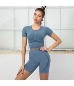 Women T Shirts & Shorts Workout Seamless Yoga Suits Wholesale Activewear Sets SON534396 -Women Clothing Sales Store 92dd033a 14f8 42d3 abd5 c1ce708c0c17 0f6357776d37181b6422b62cbce4ef8f