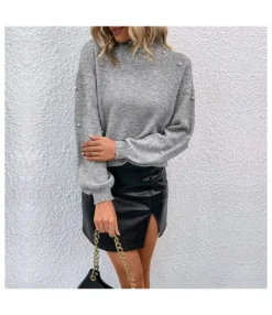 Long-Sleeve Solid Color Bead Pullover Loose Sweater Wholesale Womens Tops SSWN538205 -Women Clothing Sales Store 9904def1 5f17 4e5c 9aab 206e7dd2e6de c84d1abc8d5939e58763d3ebadf08921