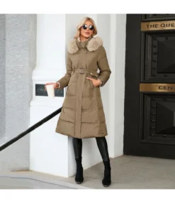 Fashion Furry Collar Slim Fit Thin Padded Down Jacket Women Wholesale Coats SOUN536867 -Women Clothing Sales Store 99eb349a 875b 4357 a56a 75a48e07541a 387412f42b79a7d76974e79838f8db57