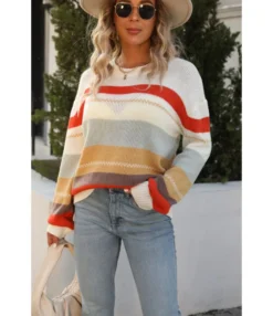 Fashion Casual Striped Knitted Tops Loose Round Neck Long Sleeve Women Wholesale Sweaters SSWN560990 18 Fashion Casual Striped Knitted Tops Loose Round Neck Long Sleeve Women Wholesale Sweaters SSWN560990 -Women Clothing Sales Store 9a9d4971 1ad5 4b3e b02c 19300878000f 37918e8130bd6a838aeccf569fee71d0