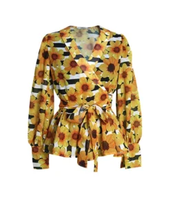 Chiffon Print Loose Cardigan Bandage Irregular Long-Sleeved Tops Wholesale Women'S Tops N4623050600027 -Women Clothing Sales Store O1CN013Abo8R1TGB5oORLTC 2206882922354 0 cib