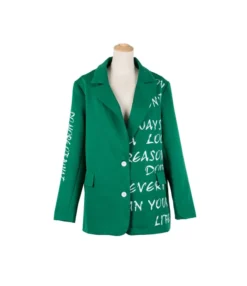 Letter Print Long Sleeve Lapel Suit Coat Button Blazer Wholesale Womens Tops N5323030300070 -Women Clothing Sales Store O1CN015M1RT41IrltGVQXDb 1007700947 0 cib 4