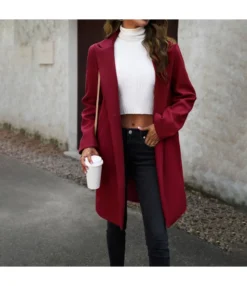 Temperament Solid Color Tweed Cardigan Coat Wholesale Womens Clothing N5923080800015 -Women Clothing Sales Store O1CN01GyMOQz1ND4pJzzw3b 2425141535 0 cib 4