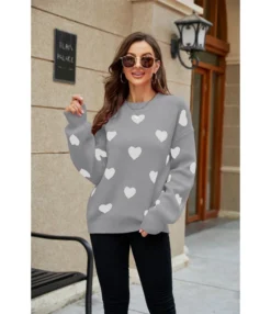 Casual Valentine'S Day Heart Print Long Sleeve Pullover Knit Sweater Wholesale Womens Tops V5923053100001 -Women Clothing Sales Store O1CN01I55BWb29NF52n2HF0 4040548055 0 cib 4