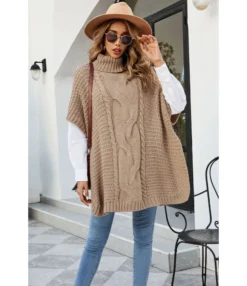 Fashion Solid Color High Neck Knit Twist Sweater Wholesale Womens Tops V5923053100010 -Women Clothing Sales Store O1CN01PMz4yW29NF5wyUJnb 4040548055 0 cib 4