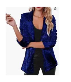 Casual Cardigan Lapel Long Sleeve Sequin Blazer Wholesale Womens Clothing N5923081800034 -Women Clothing Sales Store O1CN01cBZ26P1rRfvSeJHRp 2200855815628 0 cib 5