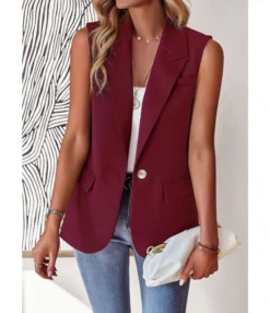 Solid Color Fashion Loose Sleeveless Blazer Suit Jacket Vest Wholesale Womens Tops N5323032300140 -Women Clothing Sales Store O1CN01fqLyEr1ND4l8K3xbd 2425141535 0 cib 4
