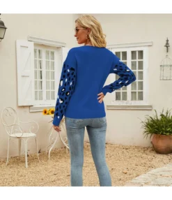 Loose Round Neck Leopard Print Long Sleeve Knit Sweater Wholesale Womens Tops N5923053100011 -Women Clothing Sales Store O1CN01hDCA4J29NF63Waqs5 4040548055 0 cib