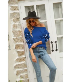 Loose Round Neck Leopard Print Long Sleeve Knit Sweater Wholesale Womens Tops N5923053100011 -Women Clothing Sales Store O1CN01lvScr929NF4gDeLJN 4040548055 0 cib 4