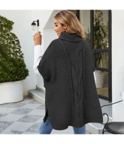 Fashion Solid Color High Neck Knit Twist Sweater Wholesale Womens Tops V5923053100010 -Women Clothing Sales Store O1CN01oUV40A29NF62TBdZ4 4040548055 0 cib