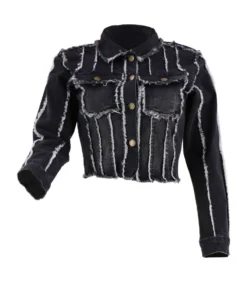 Fashion Long Sleeve Striped Single-Breasted Denim Jacket Wholesale Womens Clothing N5923090500027 -Women Clothing Sales Store O1CN01pXeZ0Y2N8xHrG8vGx 4277689919 0 cib 5
