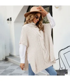 Fashion Solid Color High Neck Knit Twist Sweater Wholesale Womens Tops V5923053100010 -Women Clothing Sales Store O1CN01yAkttP29NF5tyinb7 4040548055 0 cib