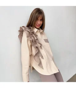 Niche Asymmetrical Loose Contrast Color Casual Shirt Wholesale Women'S Tops N466323032800165 7 Niche Asymmetrical Loose Contrast Color Casual Shirt Wholesale Women'S Tops N466323032800165 -Women Clothing Sales Store O1CN01yWLJ6r2GztrstAW80 2212501819087 0 cib