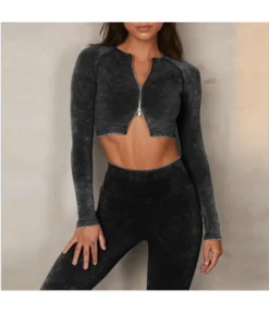 Sand-Washed Seamless Knitted Yoga Suits Double Zipper Tops & Leggings Wholesale Activewear Sets SON536531 -Women Clothing Sales Store a862ebb1 db6a 4e7a 9e7e 3bda88c550b7 9c0fb0d3fc01d6b16d940b0f46068291