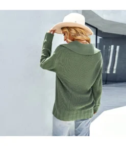 Fashion V Neck Lapel Loose Long Sleeve Solid Color Wholesale Sweaters STN562267 -Women Clothing Sales Store a8ba3029 f53e 46b4 9e36 2153ed0dd432 fc9f020e0988c33b6a3d760a9471a68d