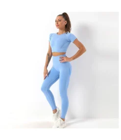 Running Fitness T Shirts & Leggings Workout Seamless Yoga Suits Wholesale Activewear Sets SON536702 -Women Clothing Sales Store a8e7ebf9 6937 426c 8485 57a28abf0152 O1CN015GV3H31HSIA4o7ngL 2212655420756 0 cib