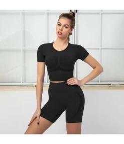 Women T Shirts & Shorts Workout Seamless Yoga Suits Wholesale Activewear Sets SON534396 -Women Clothing Sales Store a9299412 7a3b 44dc a0d2 ac2e2f40ae88 9fbc6b340dd3c8e5de846578ec9c5934