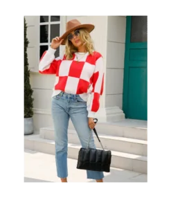 Fashion Lattice Pullover Long Sleeve Casual Loose Crew Neck Wholesale Sweater SSWN560971 16 Fashion Lattice Pullover Long Sleeve Casual Loose Crew Neck Wholesale Sweater SSWN560971 -Women Clothing Sales Store ab74f834 c431 4356 8bfb 87c8d0256b8d a0e3b4be63371693757434bc9011281f