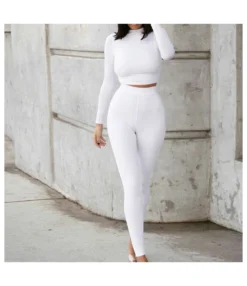 Tight-Fitting Quick-Drying Fitness Sports Two-Piece Yoga Suit Wholesale Activewear SO202071