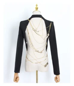 Fashion Solid Color Sexy Backless Irregular Metal Chain Womens Jacket Wholesale Blazers SOUN533734 -Women Clothing Sales Store b07c35c2 528a 4f87 828c 643ca15ba73f 445237f03da6a04e53f83807d576c47d