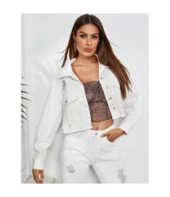 Short Jackets With Holes Style Wholesale Denim Jacket SW180673 -Women Clothing Sales Store bc364a69 62a5 40d9 affc 2008338d9112 804F7FF8D9FD0B5182F080DF05EB231E