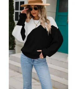 Fashion Patchwork Pullover Bat Sleeve Loose Crew Neck Wholesale Sweater SSWN560968 17 Fashion Patchwork Pullover Bat Sleeve Loose Crew Neck Wholesale Sweater SSWN560968 -Women Clothing Sales Store bd7ed4a2 e32c 4acf 84ee 9c911ac51f02 ebc9aaaa85188a6d6b6323aa18516772