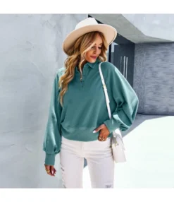 Casual Lapel Long Sleeve Tops Solid Color Slim Wholesale Sweatshirts STN562266 -Women Clothing Sales Store c4bad8ad be03 4fea aed3 ca7f16ba19e2 8624cebf3621f3b3d9aef265138734b8