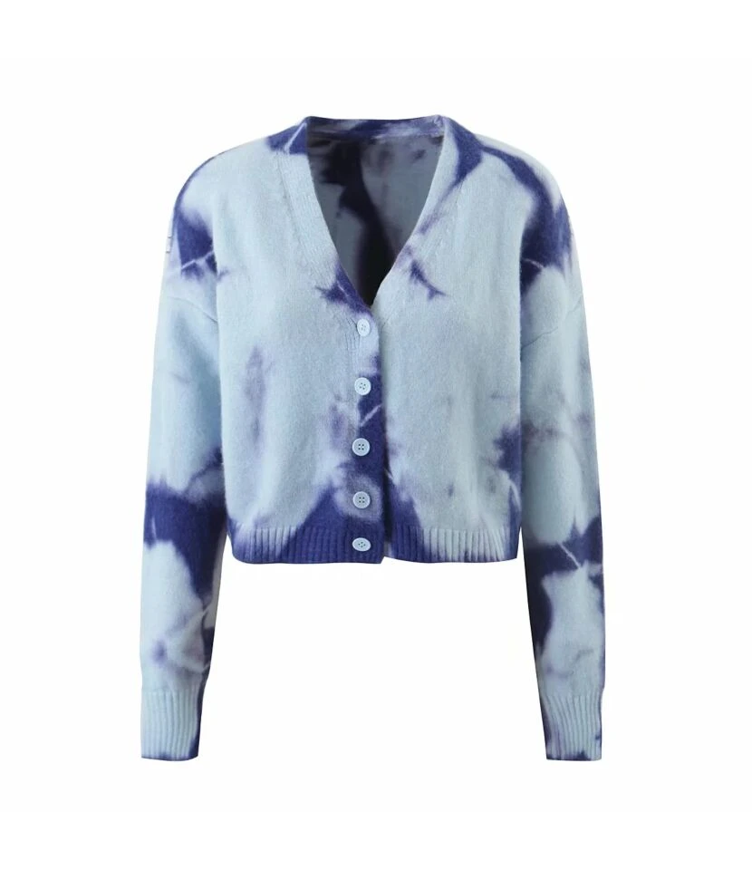Long Sleeve Tie Dye Button Down Cardigans Wholesale Clothing SS070185 4 Long Sleeve Tie Dye Button Down Cardigans Wholesale Clothing SS070185 - Image 4