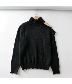 Fashion High-Neck Off Shoulder Ripped Pullover Knitwear Wholesale Sweaters SSWN536471 -Women Clothing Sales Store ce4560ad 5ba9 464d 806e c2eae5659aa9 O1CN01dFG6ZZ25YuenB3JJJ 3841367539 0 cib