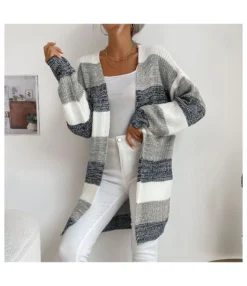 Wholesale Women Cardigan Buttonless Color-Block Knit SOU190619 -Women Clothing Sales Store cf096036 b9b8 4bb0 8382 4332d4e8b54c 711BC6C4A48995D6200C3C2E60BFF375