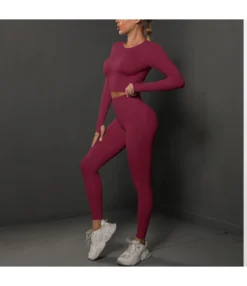 Fitness Seamless Knitted Pleated Tight Yoga Exercise Running Long Sleeve Leggings Suit Wholesale Women Clothing SOV463941 21 Fitness Seamless Knitted Pleated Tight Yoga Exercise Running Long Sleeve Leggings Suit Wholesale Women Clothing SOV463941 -Women Clothing Sales Store cfca94de 72ca 4c74 b10c b576c595c531 50fd151d0643c40567b86e7c13759ea9