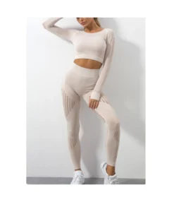 Seamless Knitted Breathable Tops Leggings Fitness Yoga Suits Wholesale Activewear Sets -Women Clothing Sales Store d195a352 9fca 4b6d ace7 71f82f399312 ecec23396bf9d264fd29362b9a44b3be