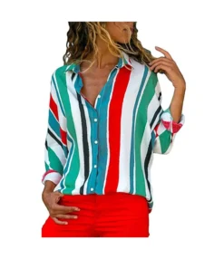 Lapel Long Sleeve Top Vertical Striped Casual Blouse Wholesale ST202685 18 Lapel Long Sleeve Top Vertical Striped Casual Blouse Wholesale ST202685 -Women Clothing Sales Store d47d97a9 d33d 4d16 bcc2 2ffd1a810d8b EA665AADAACB8363581184957C2FFE48