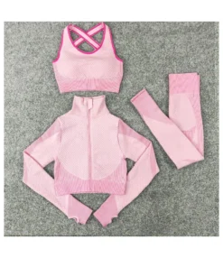 Seamless Knit Yoga Suits Sexy Butt Lift Fitness Sports 3pcs Sets Wholesale Activewear SON536995 -Women Clothing Sales Store daa78403 ce79 4c79 8779 0fbd3c8e23ab 7d66740622eaf56a191ea7f98b150b32