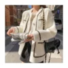 Elegant Womens Coat Long-Sleeved Knitted Sweater Business Casual Wholesale Cardigans ST204475