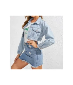 Short With Tassels Design Denim Jacket For Women Coats And Jackets ST180645 -Women Clothing Sales Store e0893fb8 e63c 4755 ad95 9edb8c8862d6 EAD4A8285C0EA7C1D88DC2A98B09F623