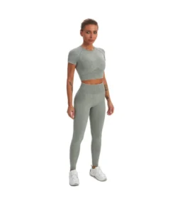 Seamless Sports Yoga Workout Wholesale Activewear Short-Sleeved Trousers Suits SO230152 -Women Clothing Sales Store e31519b3 b720 4d50 af23 b29930b7b62b 9239C0CC00BEF4318107790B31664D75